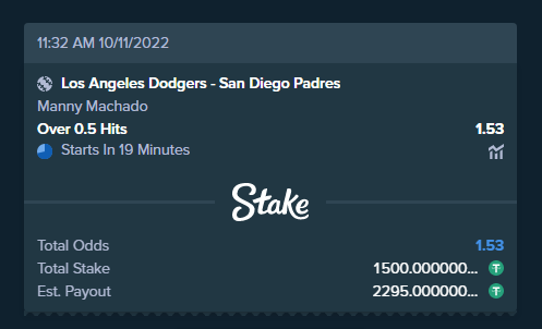 PandaSportsBets's tweet photo. 🏆FREE PICK🏆
⚾️LAD/SD⚾️
- Manny Machado over 0.5 hits (2U)

Notes: Manny Machado has gotten a hit in 4 out of 4 games against Julio Urias in the current year. https://t.co/1W5y8okuOm