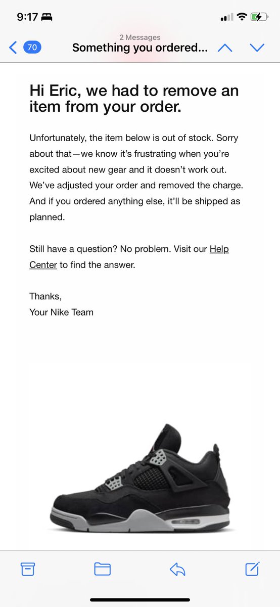 esschaeffer13's tweet image. NikeStore wow can’t believe you guys did this…..