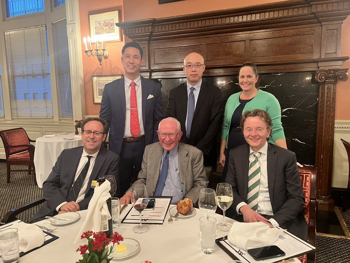It was fantastic to host Prof. Robert Porte as the JHU-MGH visit professor at the historic Maryland club.
