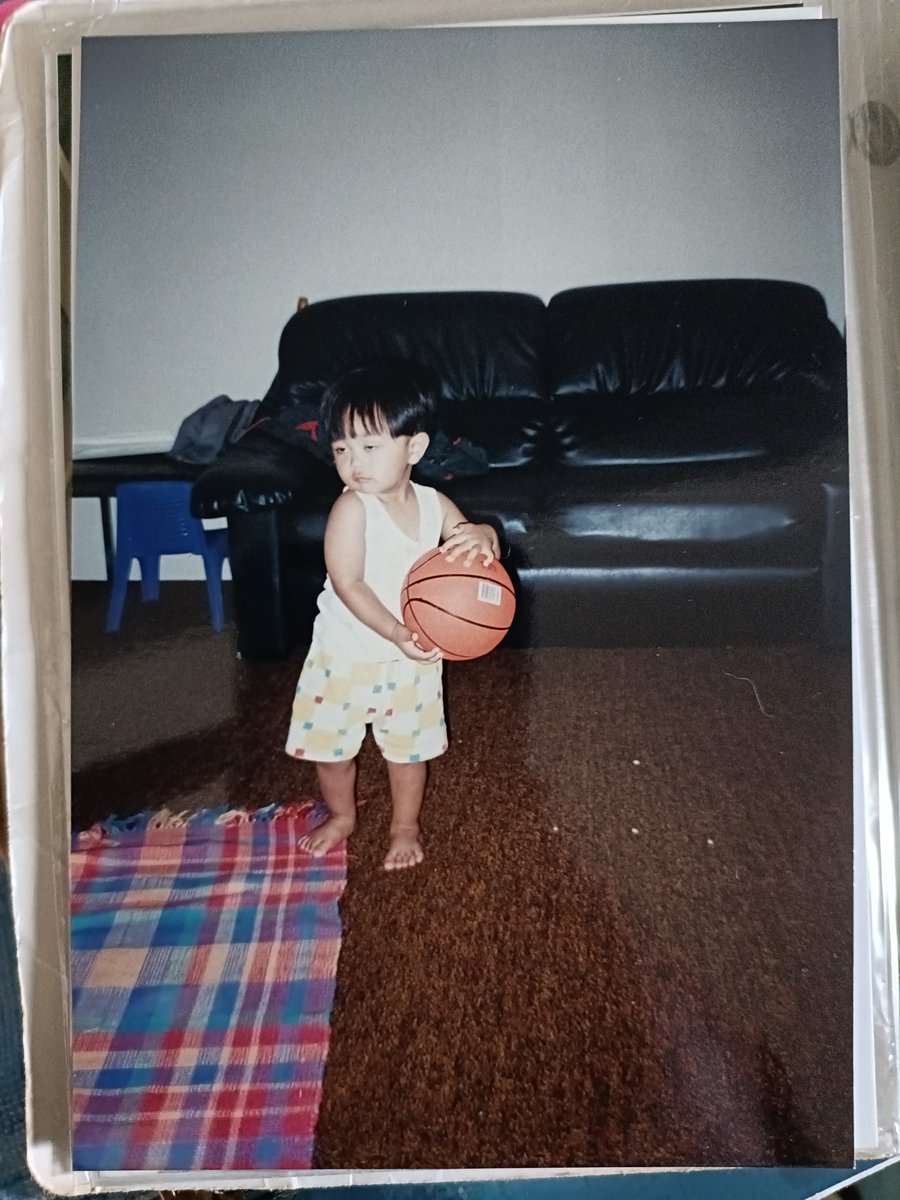 GM.

Ballin' since day 1 🏀