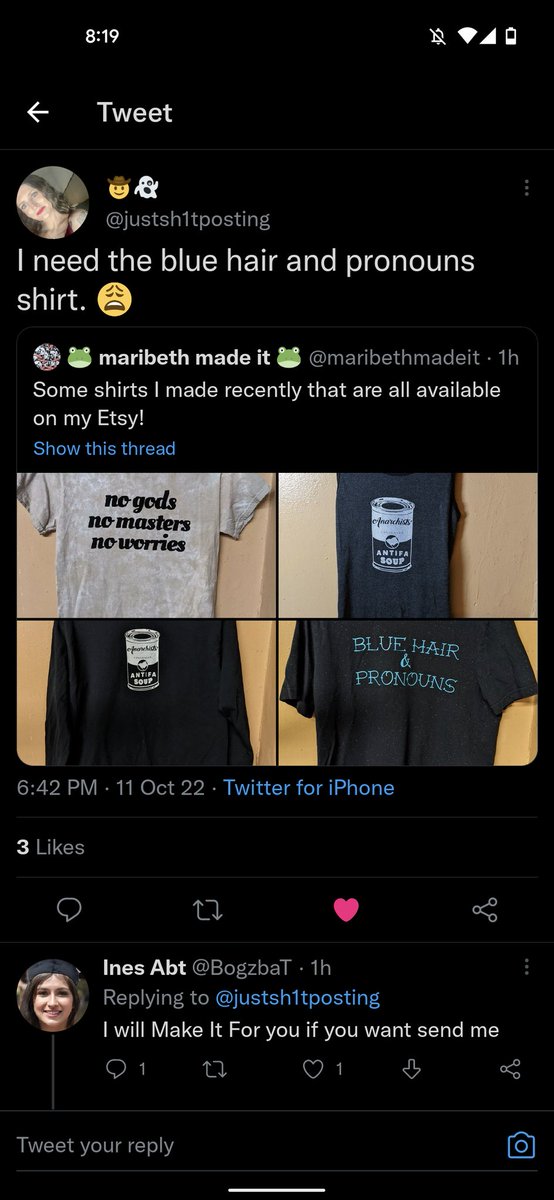 maribethmadeit's tweet photo. I don't even have 200 followers here and it happened to me lmao 😮‍💨 https://t.co/6XW3v7H5hX