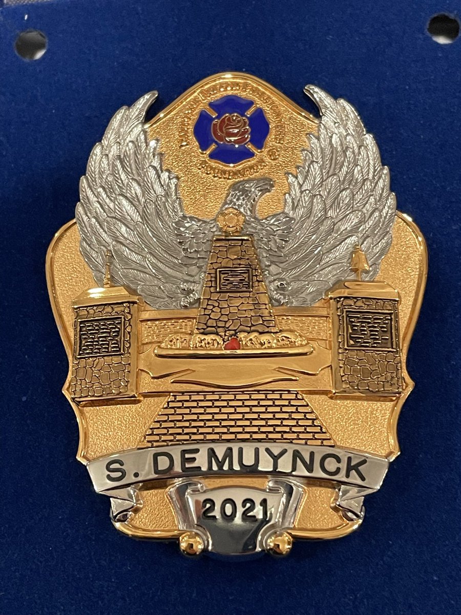 PennWynneFire's tweet photo. National Fallen Firefighter’s Memorial Weekend this past weekend honoring 148 fallen firefighters including Sean DeMuynck & Tom Royds. 5 members served as the family escort and honor guards. #LMFD represented Sunday for the memorial service. @FireHeroFamily @NFFF_News https://t.co/c9n7zcMkxJ