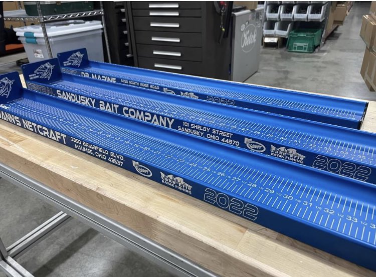 KetchProducts's tweet image. Incoming! Custom 36” boards are headed out to the weigh stations for this year’s Walleye Fall brawl. Registration ends on the 12th, so get signed up ASAP. It’s only $35, supports a bunch of awesome local charities &amp;amp; has monster prizes.

#AmericanMade #KetchProducts #KetchUSA