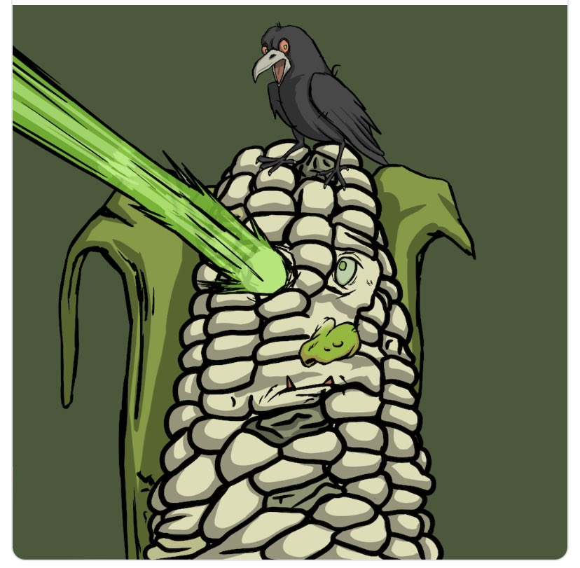 Dave_LFG's tweet photo. @CLutch_I_Am @CornMan_NFT @corntownwtf Nice!! I just grabbed this one to add to my collection tonight 🌽🌽🌽#Corntownwtf https://t.co/T7rCUR0T0g