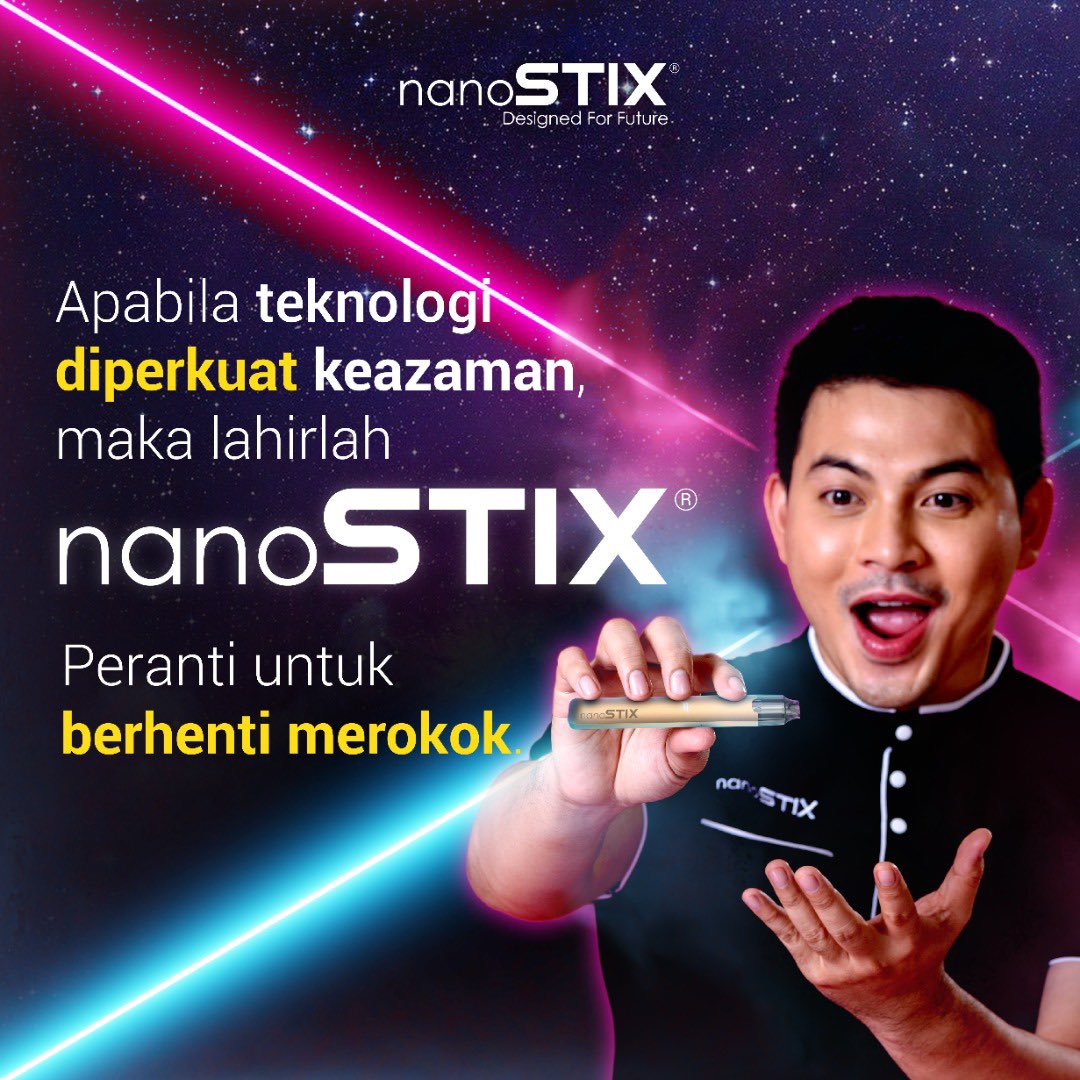 NanostixMY's tweet photo. Nak berhenti merokok kena ada keazaman yg kuat. Barulah % utk berjaya tinggi.
#nanostix #berhentimerokok #nanobro #ceritanano #stixwithme #cabaran7hari #pilihanyanglebihbaik https://t.co/oHud6AhCKQ