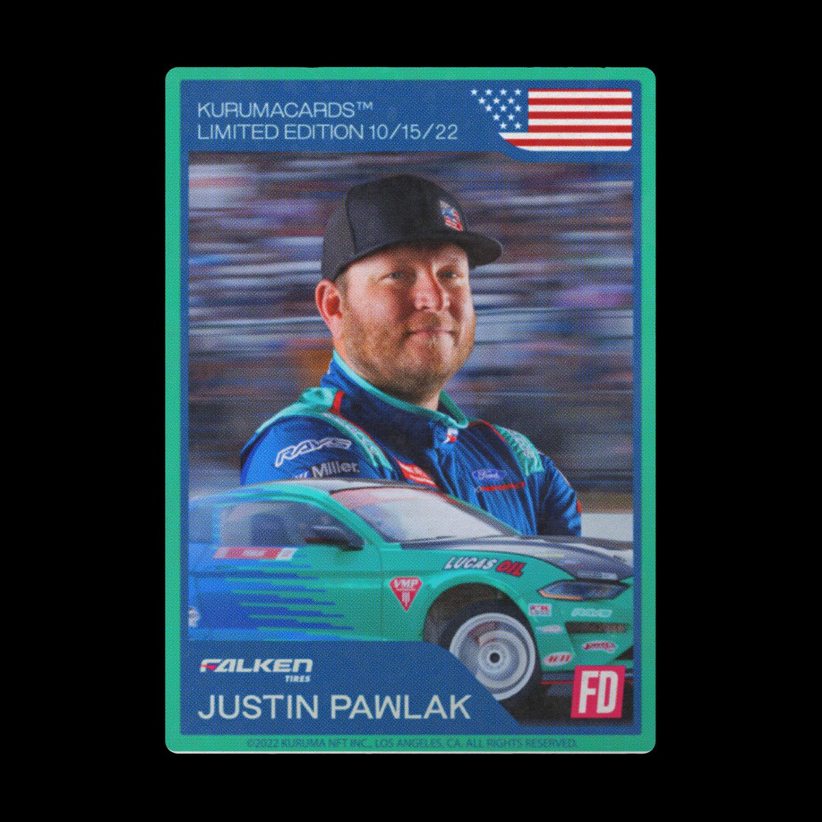 Kuruma_NFT's tweet photo. We're joining forces with @falkentire in giving away special-edition limited-quantity NFTs at the final @formulad event of the season on Saturday, October 15 >> https://t.co/K77Dk1WmQ9 https://t.co/AxIjDinZ4V