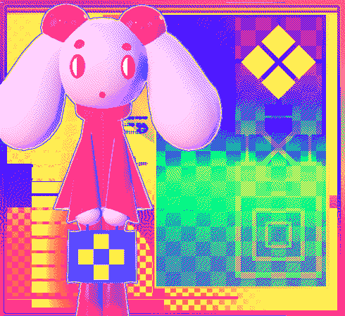 cosmicpollyanna's tweet photo. hi i make colorful pictures #PortfolioDay https://t.co/q4gQIu4EOE