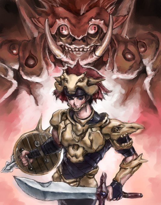 #世界私の絵柄変わりすぎだろ選手権 
←大昔ゲーム会社員だった頃の絵。
→現在。おっぱい大好きフリスキー。 