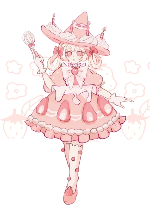#drawtober day 10, Cake Witch#Witchtober #inktober #inktober2022 
