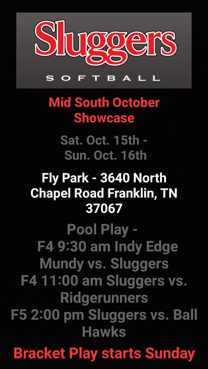 So ready for Nashville this weekend! <a href="/SluggersWoolums/">Louisville Lady Sluggers - Woolums 18U</a> <a href="/IUS_Softball/">IU Southeast Softball</a> <a href="/UEAthletics_SB/">UE Softball</a> <a href="/USISOFTBALL/">USI SOFTBALL</a> <a href="/KWC_Softball/">KWC Softball</a> @IUPUISoftball