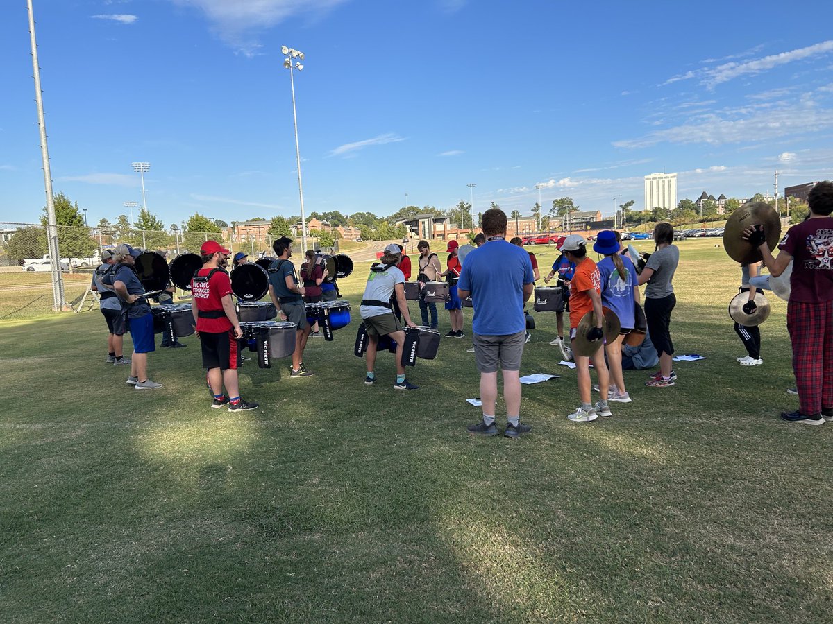 latechchoirs's tweet photo. Louisiana Tech’s Band of Pride preparing for next weekend’s Homecoming Show. ⁦@LATech⁩ ⁦@LATechFB⁩ ⁦@LaTechMusic⁩ ⁦@LATechBands⁩ ⁦@lkguice⁩ https://t.co/bNYE2XPmm0