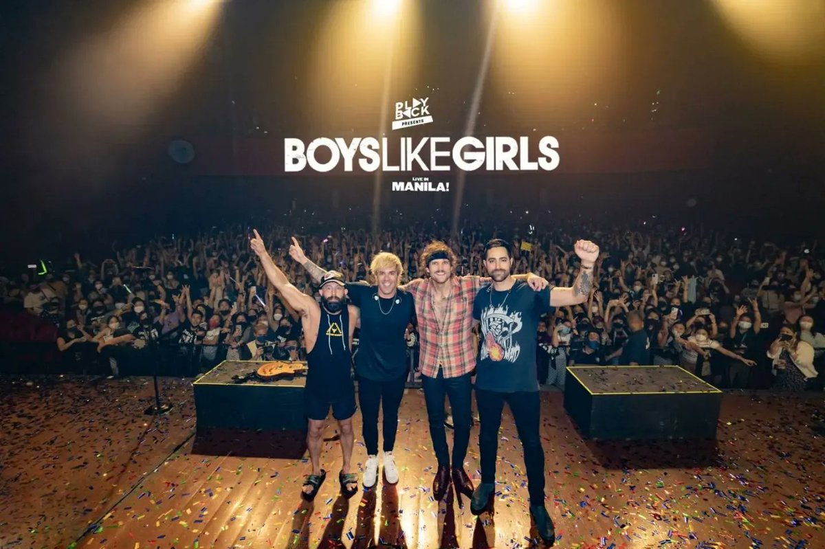 PlaybackFest's tweet image. Day 1 and Day 2 complete! Thank you for your energy Manila! Thank you #BoysLikeGirls! Thank you for coming to Playback Music Fest! #PlaybackMusicFest #ThrowbackDoneRight