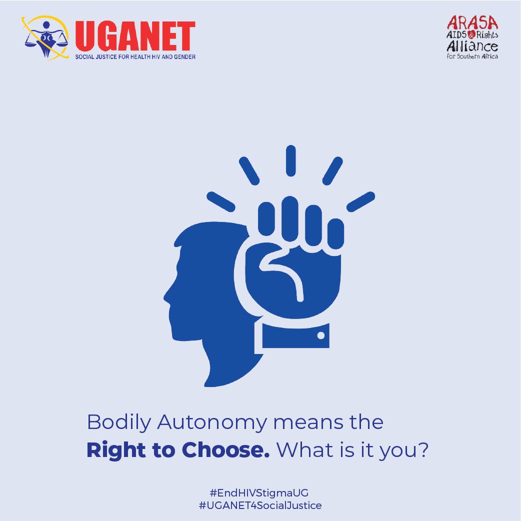 What does Bodily Autonomy mean to you? 

#Stand4BAI
#WeLeadOurSRHR
#UGANET4SocialJustice