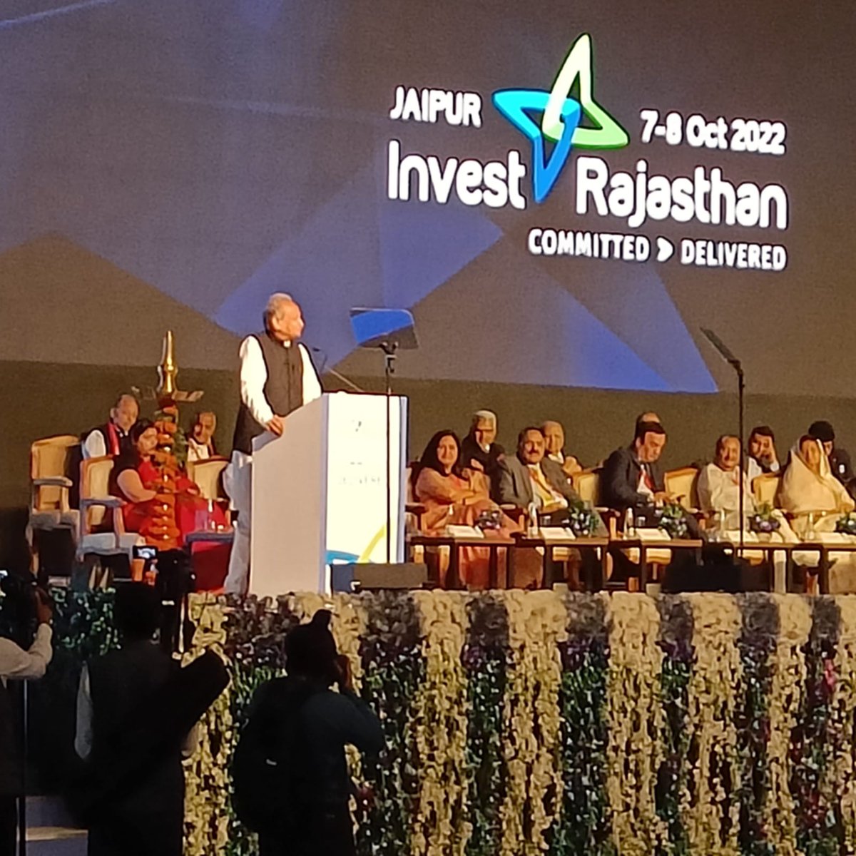 pavinterio's tweet image. #InvestRajasthanSummit was organised in #Jaipur on 7 and 8 October 2022

#50yearspni @InvestRajasthan #Rajasthan #Investments #BusinessHub #InvestRajasthanSummit #AshokGehlot #RajasthanTourism #PinkCity #Jaipur #eventsmanagement #exhibitions #museums #interiors #retail