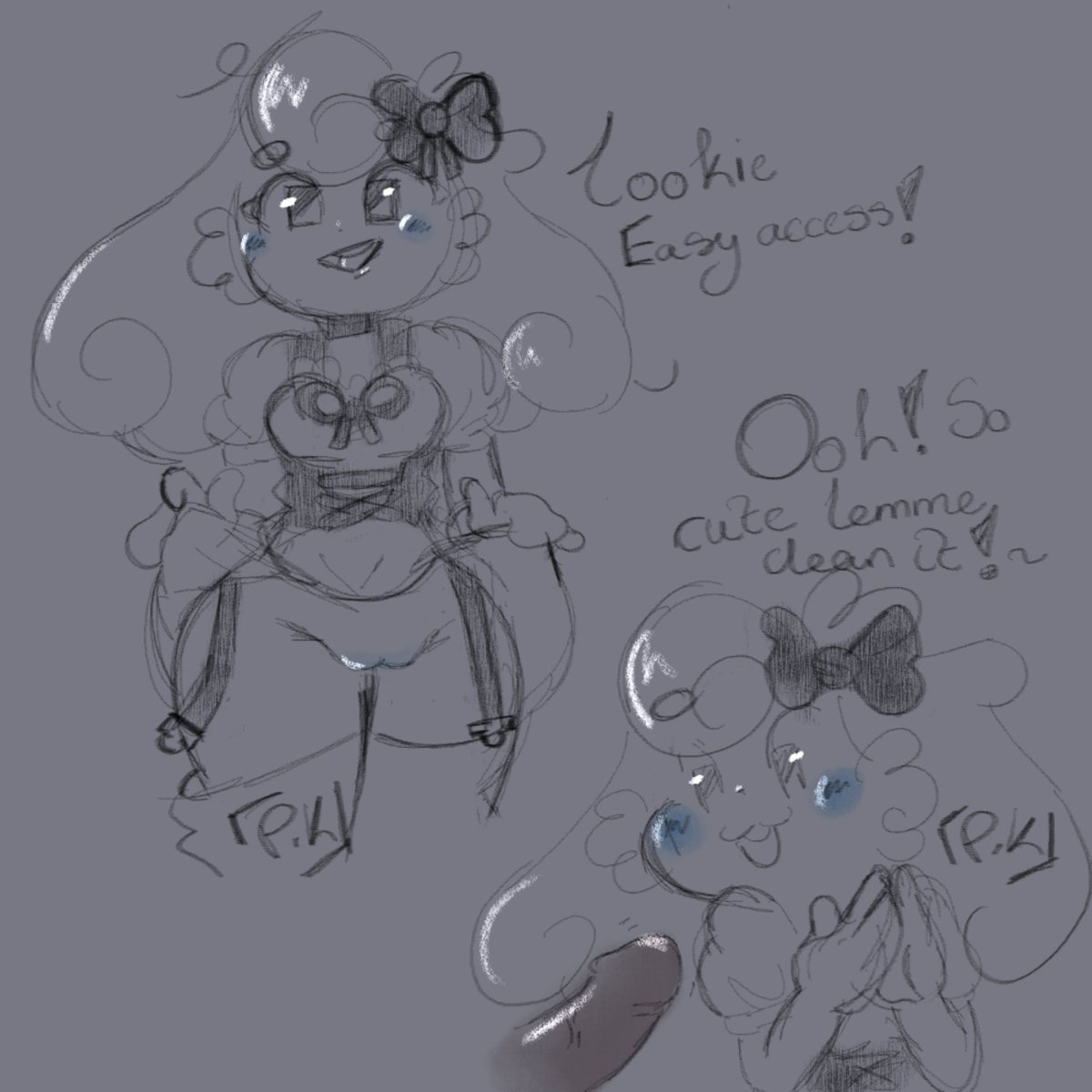 PoliteKick's tweet photo. Dust Bunny Doodles https://t.co/5llN3KC5aE