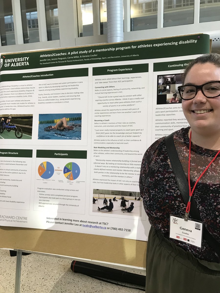 Jennifer Leo (@jenniferleo12) on Twitter photo Way to go ā¦<a href="/gencoulter/">Geneva Coulter</a>ā©! Thanks for representing ā¦<a href="/steadwardcentre/">The Steadward Centre</a>ā© at the #NAFAPA2022 poster session! Want to know more? Check out ualberta.ca/steadward-cent⦠Way to go ā¦<a href="/gencoulter/">Geneva Coulter</a>ā©! Thanks for representing ā¦<a href="/steadwardcentre/">The Steadward Centre</a>ā© at the #NAFAPA2022 poster session! Want to know more? Check out ualberta.ca/steadward-centā¦