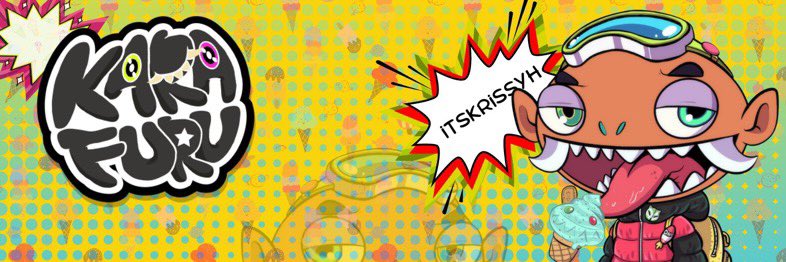 itskrissyh's tweet photo. Sheeeesh! @ItsBacoBro hooked me up with some fireeeeee banners of a few of my NFTs!!! Brother Baco you’re so dope! Thank you! 🤍🔥
#tripsters #karafuru #s7nsstation https://t.co/96MmRTIlKy