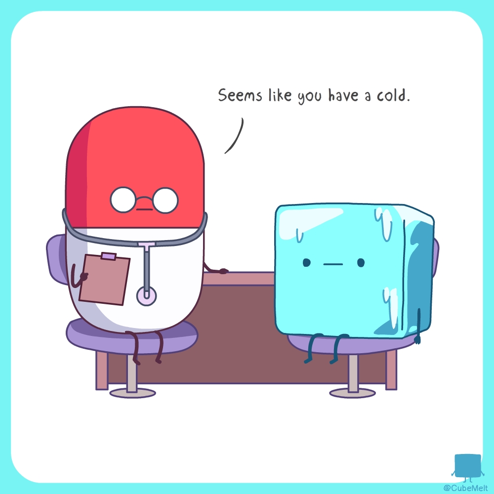 cubemelt's tweet photo. Dr. Pill says to #cubemelt https://t.co/pUZoBV64OF