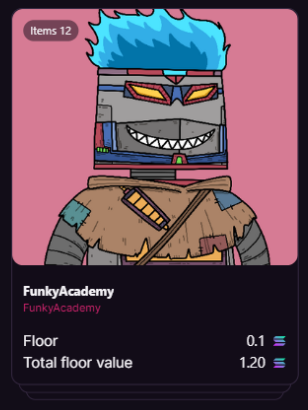 GhettoKrunch's tweet photo. @Funky_Academy_ 

Aped in. Taking these to the moon and back! 🚀 https://t.co/vY9RoHEhfc
