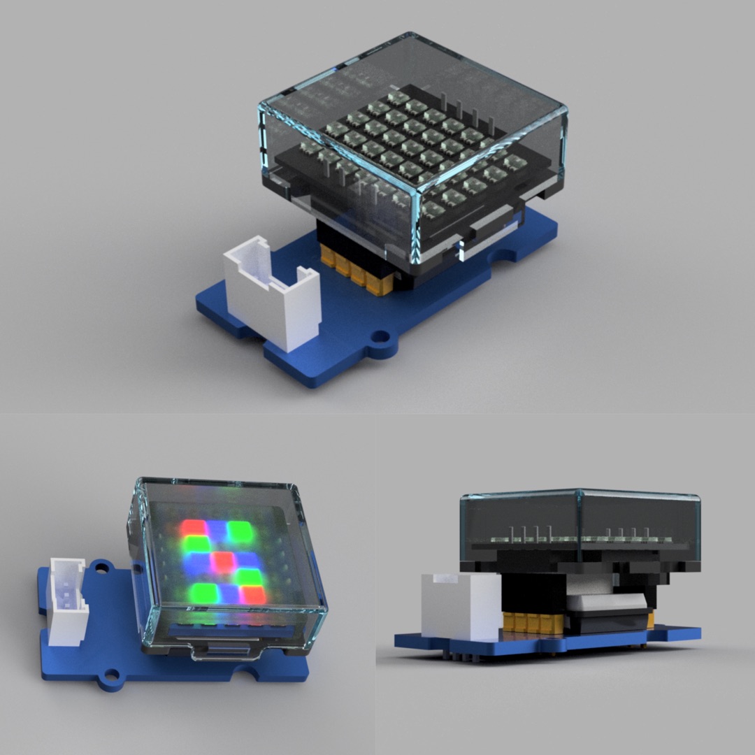 seeedstudio's tweet image. 🤩This #GroveModule uses Mechanical Keyboard Stabilizer and 5x7 #RGBLED matrix as the main components. It can be connected to a digital port for display control and key input, providing the feel of #mechanicalkeyboard, diverse &amp;amp; easy to customize! Join Now:bit.ly/3dPKma5