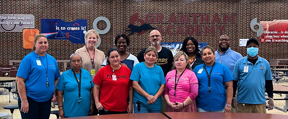 DrKimMonette's tweet photo. @Grantham_AISD we appreciate our custodians. #extremeclean #dedicated #middleschoolmatters @lmamerson @ijhepworth1 @DrRLWright @Conley16Stacy @Nichole_thomp1 #PantherPride https://t.co/4KlZKUsMVp