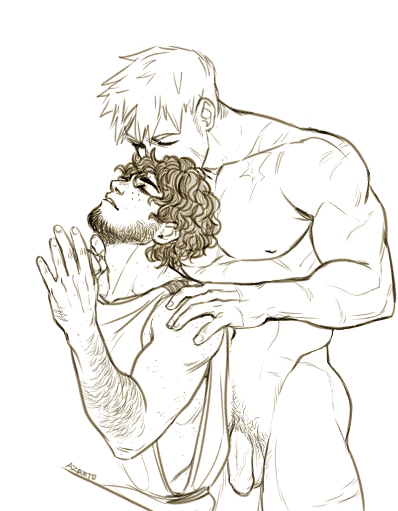 the warrior, loved by the poet