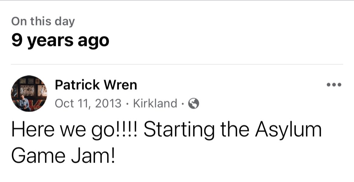 It’s cool to be reminded that we started this journey 9 years ago!