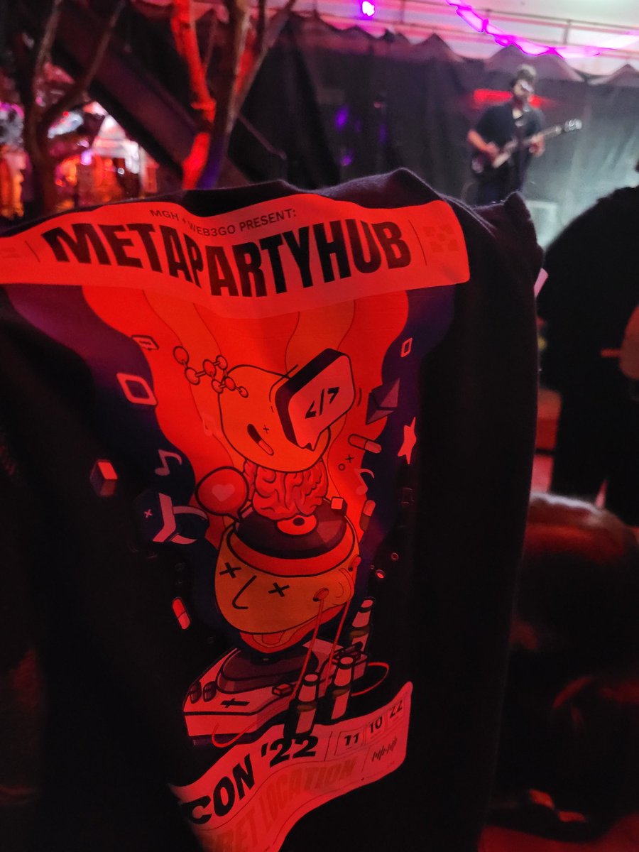 Grumysh's tweet photo. In the @metapartyhub Bogotá. 🥳
#DevConBogota #devcon2022 #Devcon #metapartyhub https://t.co/39QU81cNZq