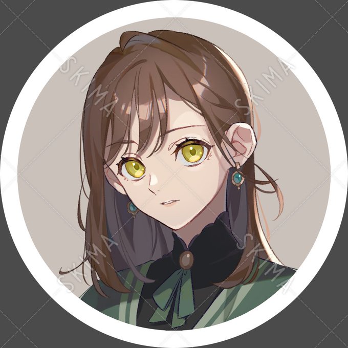 茶髪の女の子のtwitterイラスト検索結果