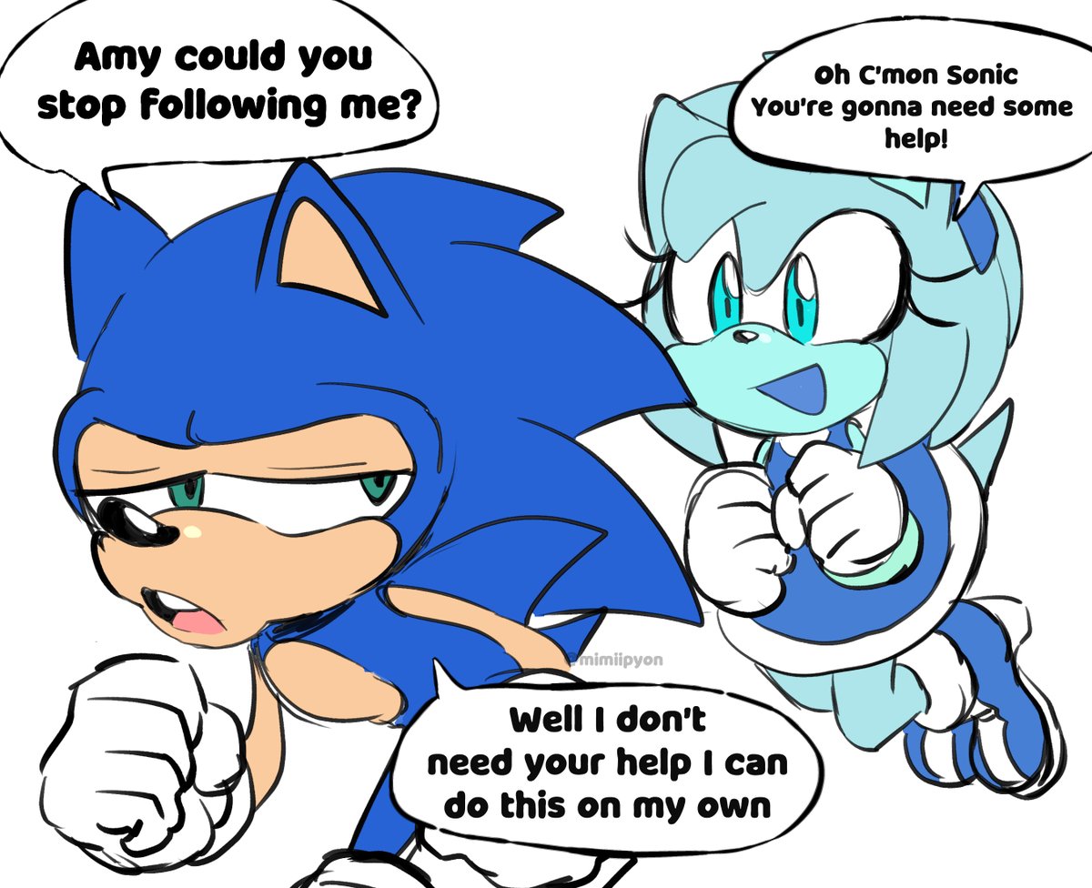 Sonic you jerk 😠
--
#SonicTheHedgehog #SonicFrontiers #amyrose 