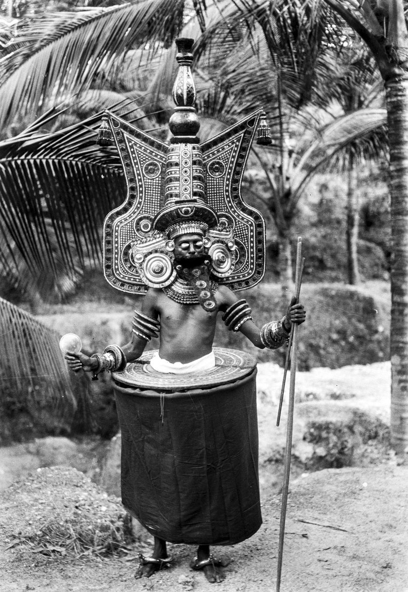 Keerthik Sasidharan on Twitter "Theyyam, 1928ish, Kannur district