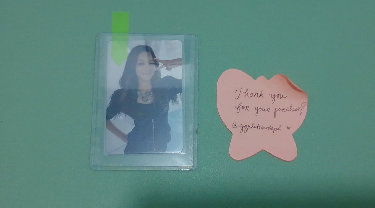 iris__jean's tweet photo. @ggphotocardsph

Hi, the photocard arrived safely last Friday. Naexcite akong i-unbox siya. Thank you for the smooth transaction😊💕 https://t.co/Ed7X2bbe0j