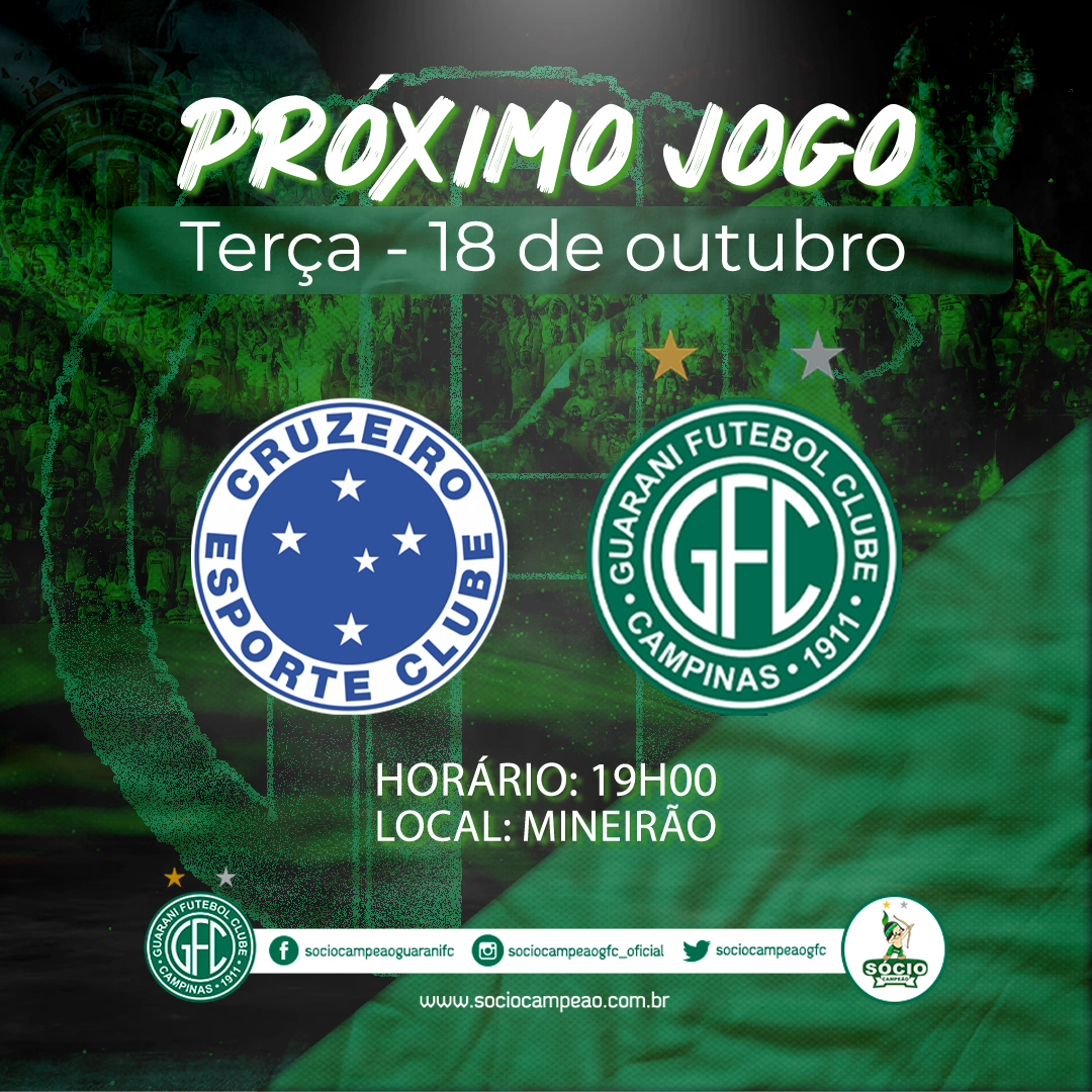 sociocampeaogfc's tweet photo. O próximo confronto do Guarani na #SérieB será contra o Cruzeiro!
VAMOS, BUGRÃO! 💚🏹
#sociocampeao #guaranifc #bugre #brincodeouro #campinas #sociotorcedor #hsg #todossomosguarani #bugrino #bugrina #torcidadoguarani #futebolpaulista #programafidelidade #avantemeubugre https://t.co/B3BX4JLg09