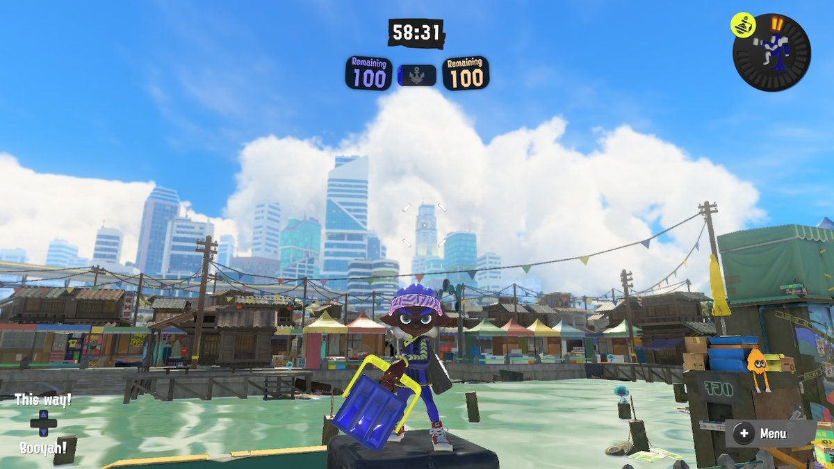 #Splatoon3 #NintendoSwitch a nice view of the city