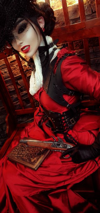 A Femme Fatale just as suited to a ballroom as a shooting range 💋But even Mistress Sable is out of her<a href="/tag/cosplayer"class="tags"><span>#cosplayer</span></a><a href="/tag/dnd"class="tags"><span>#dnd</span></a><a href="/tag/bloodborne"class="tags"><span>#bloodborne</span></a><a href="/tag/ttrpg"class="tags"><span>#ttrpg</span></a><a href="/tag/tabletopr"class="tags"><span>#tabletopr</span></a>