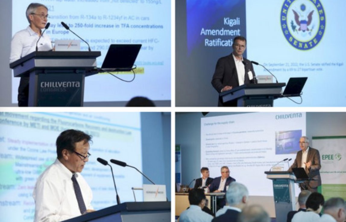 JARNmagazine's tweet photo. The rows at this year’s #ASERCOM EPEE Symposium on the day before #Chillventa in #Nuremberg were packed. ASERCOM President Marco Masini says: “The symposium rows were filled to capacity and everybody was glued to the chair. 

@Chillventa 
#EU #cleanenergy

https://t.co/3RqXnWcx8T https://t.co/4QgGauL5nU