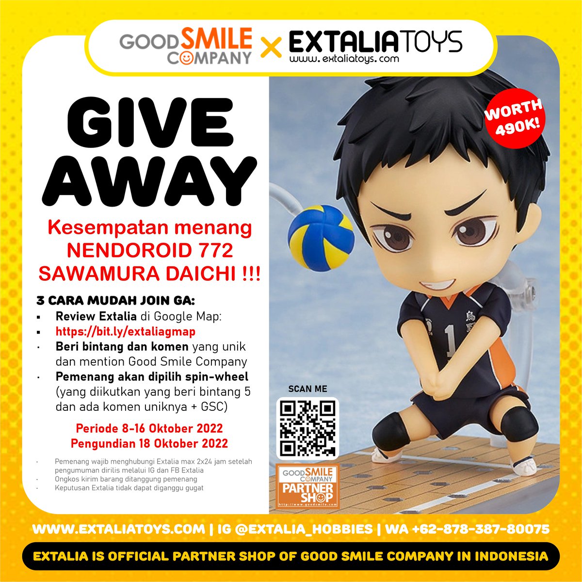 extalia_cs's tweet photo. #tokoactionfigure #jualactionfigure #tokoanime #animeshop #figure #scalefigure #goodsmilecompany #gsc #nendoroid #extaliaxgsc #extaliaxgoodsmilecompany #popupparade #swacchao #hellogoodsmile #animefigure #haikyuu #daichisawamura #sawamuradaichi #kenma #Giveaway https://t.co/pRxXIprC5f
