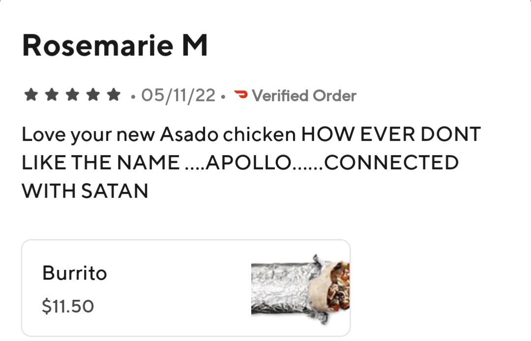 dumplingdoodoo's tweet photo. Absolutely unhinged review of chipotle https://t.co/FHcDWXp1Uw