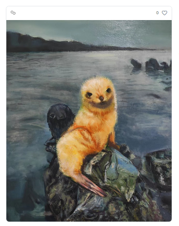 Luo chao- oil painting &NFT tweet media