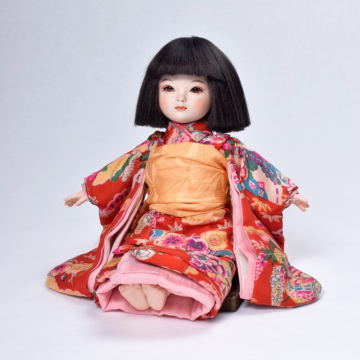 お値下げ 布士富美子の鄙（ひな）人形 2体 【公式通販】