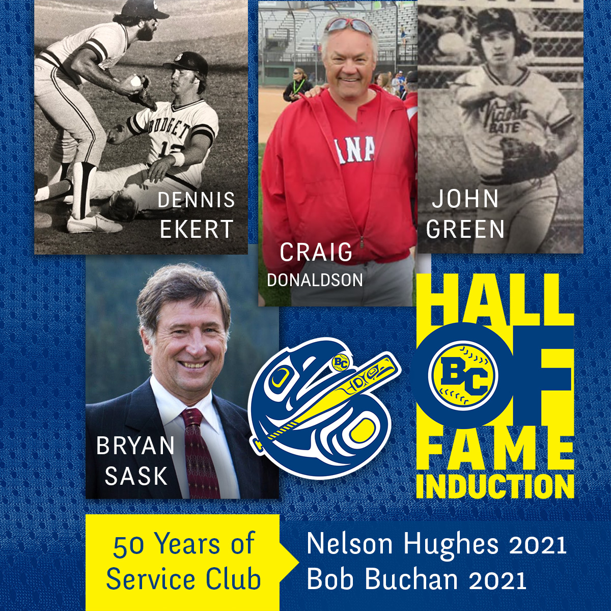 Softballbc's tweet photo. This year we are celebrating four Hall of Fame Inductees, two individuals w/ 50 Years of Service and an incredible list of award recipients.
To all individuals being recognized this year, we are beyond proud to have you as part of our #SoftballBC Community. https://t.co/iEAes1rKpa