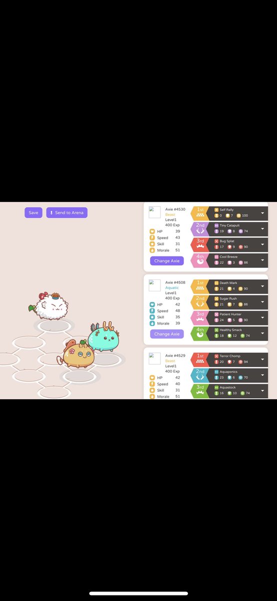 Jihoz_Axie's tweet photo. Bear markets are for shipping and hammering home the vision. Thats what we can control. 

Axie looked like this back in July 2018: https://t.co/L2lFSCGCdH