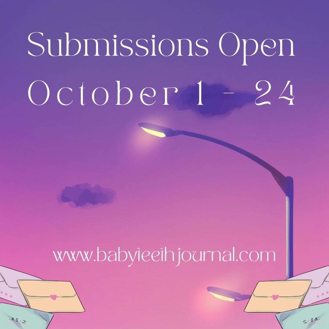 You're an artist? That's so crazy, we publish art!

Here are our submissions guidelines: babyteethjournal.com/submission-gui…

#OpenSubmissions #SendArt #CallForArt #CallForWriting #IndiePublishing
