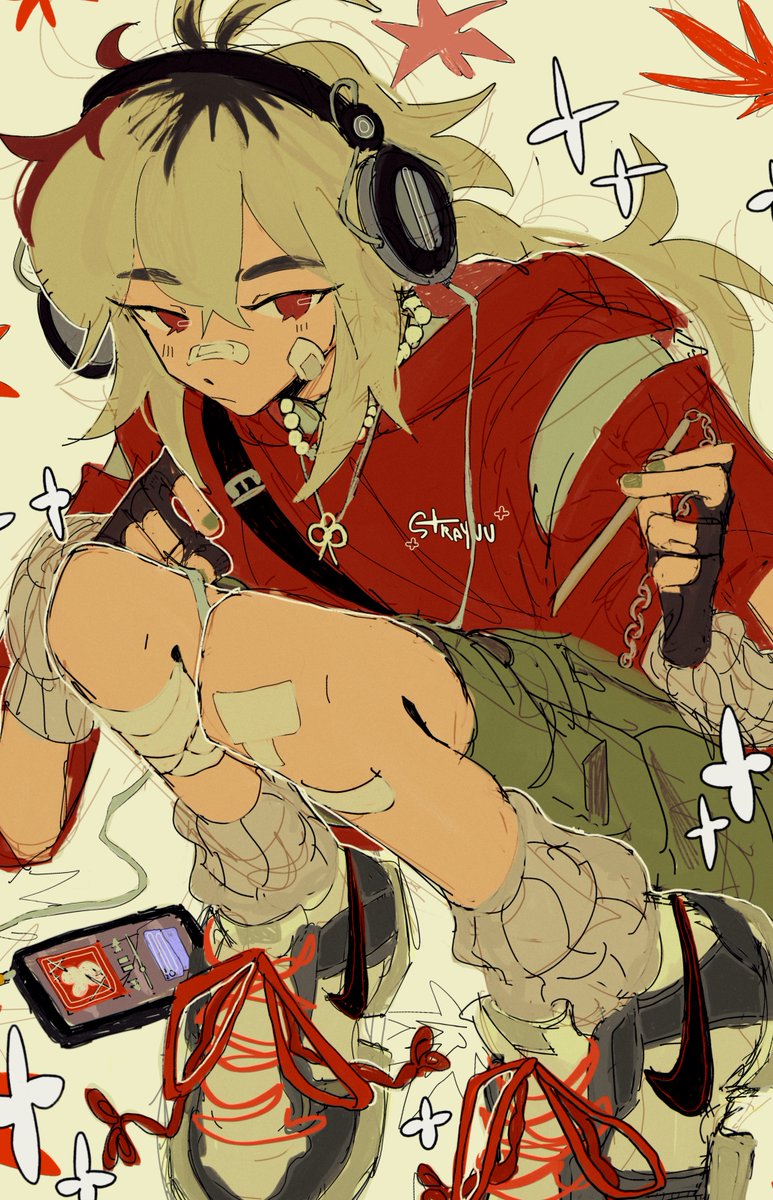 strayuu's tweet photo. 🎧🍁 https://t.co/VgHofipTf1