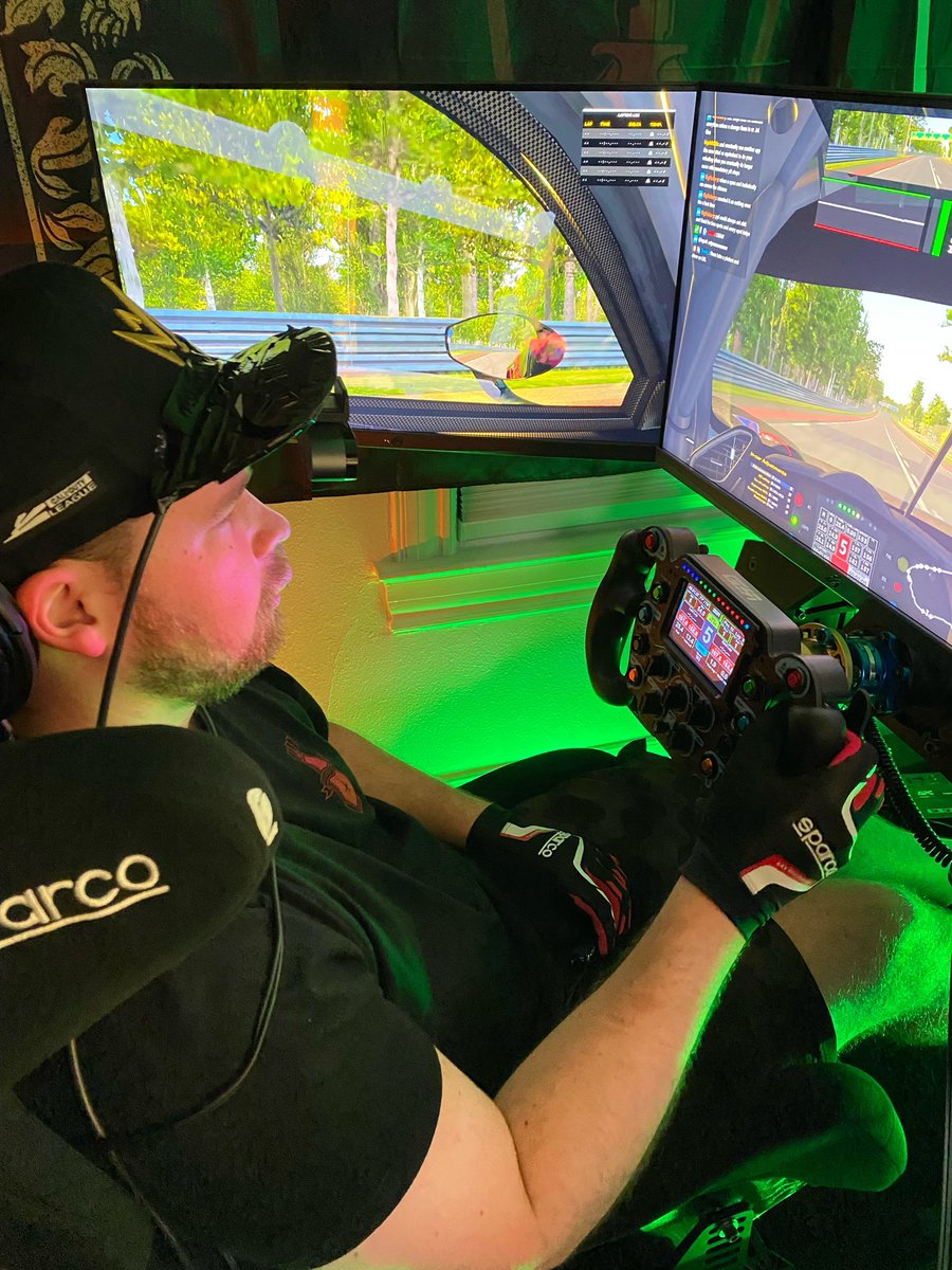 Crimsix on twitter i saw that orgs are making their way into nascar