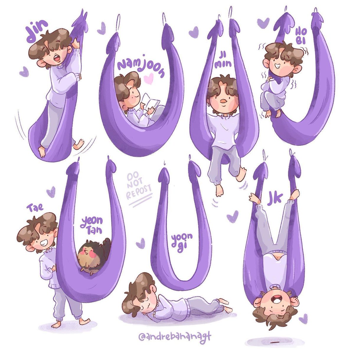 BTS_Stay97's tweet photo. Too cute! 

@andrebananagt #bts #btsarmy #btsfanart #october #eunbts #airyoga #procreate #ipadpro #applepencil #artistoninstagram #btsartist #rm #jin #suga #jhope #jimin #v #jungkook #taehyung https://t.co/Zx3bqhtr2I