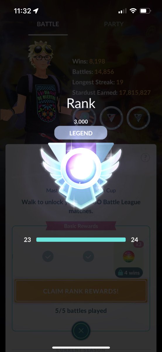 After not hitting last season for I think the first time because I just wasn’t into the game I decided to try again this season no streaming or anything and just play when I could. Shadow xl dusclops was way busted in this cup and worth the investment for sure 😁💪