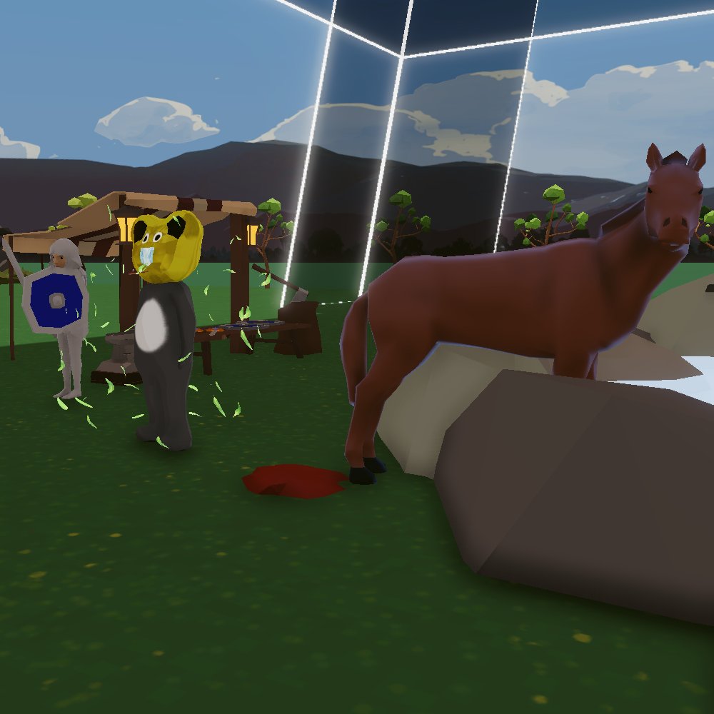 🐨 @SirDropBearTV scared the horse...🐎
#Decentraland -69,30 ⚔️🛡️