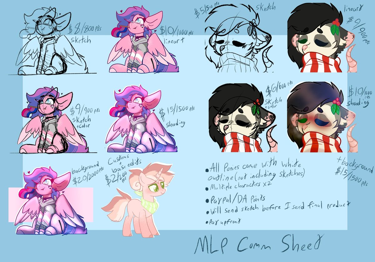 DarknessNyx's tweet photo. HELLO HELLO! IM DOING EMERGENCY COMMISSIONS!!

I have put more recent examples as well, PLS DM IF INTERESTED!!

#emergency #commissionsopen #Commission #commissionopen #mlp #mlpfim #artwork #warriorcats #cheap https://t.co/CQov8NUMMN