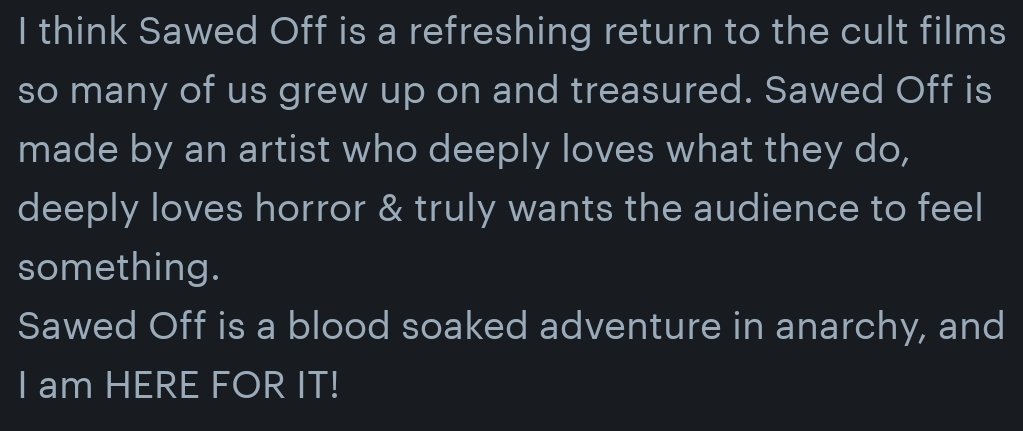 Deathbydvd's tweet image. What do I think of #SAWEDOFF?

You can read my whole post here :
 boxd.it/3jCTbJ

#HunterJohnson #JodyBarton #TraeIreland #EvaHamilton #Indie #IndieHorror #IndieHorror 
#Uncorkd #IndieFilm #DeathByDVD